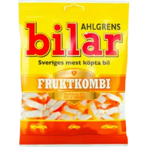 Ahlgrens Bilar Fruktkombi Fruity Combination Marshmallow Cars