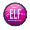 ELF Blueberry Raspberry 12mg slim nicotine pouch can