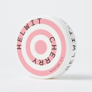HELWIT Cherry 9mg/g nicotine pouch can