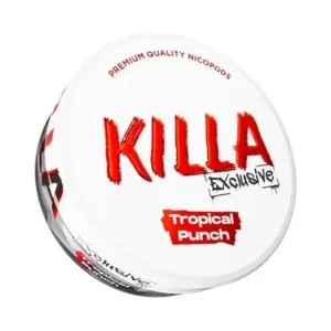 KILLA Exclusive Tropical Punch 16.5mg nicotine pouch can