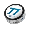 77 Freeze Mint 10.4mg slim nicotine pouch can with blue ice graphics