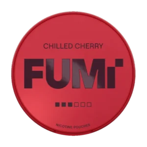 FUMI Chilled Cherry 8mg slim nicotine pouch can