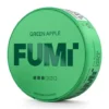 FUMI Green Apple Strong slim nicotine pouch can