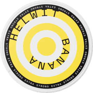 HELWIT Banana Extra Strong nicotine pouch can