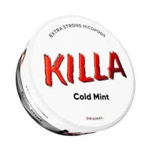 KILLA Cold Mint 16mg nicotine pouch can