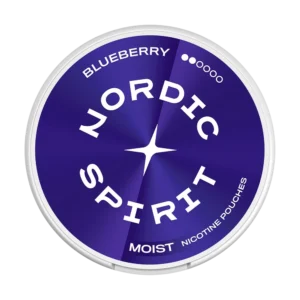 Nordic Spirit Blueberry Strong 9mg Nicotine Pouches Can