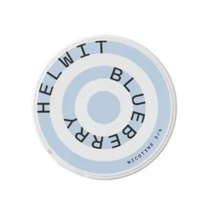 HELWIT Blueberry nicotine pouch can