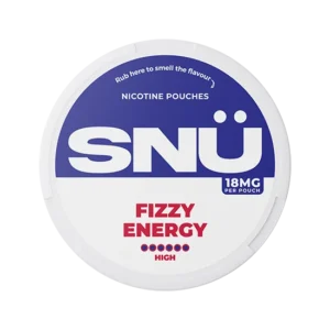 SNU Fizzy Energy 18mg Nicotine Pouches