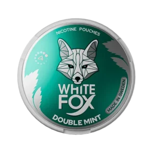 WHITE FOX Double Mint Smooth Nicotine Pouches