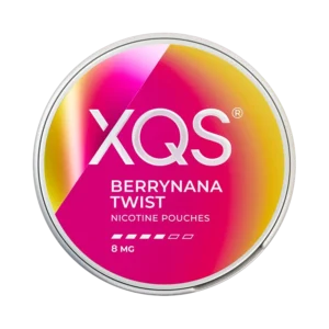 XQS Berrynana Twist 8mg Nicotine Pouches