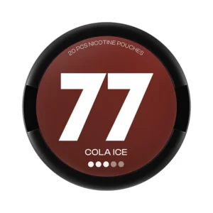 77 Cola Ice 10.4mg nicotine pouches can