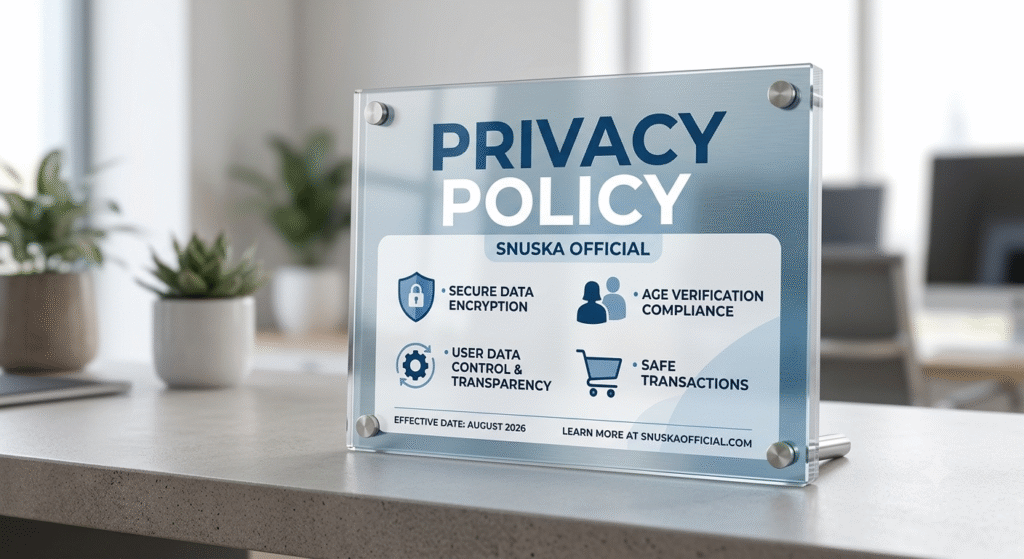 privacy policy snuska official