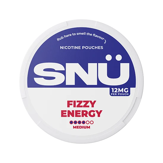 SNU Fizzy Energy 12mg Nicotine Pouches