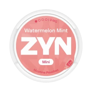ZYN Watermelon Mint Mini 3mg Nicotine Pouches