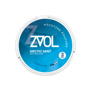 ZVOL Arctic Mint 3mg Nicotine Pouches