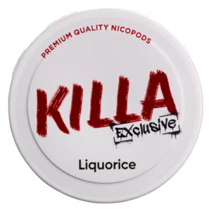KILLA Exclusive Liquorice 16.5mg nicotine pouch can