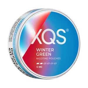 XQS Wintergreen 4mg Light Nicotine Pouches