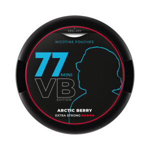 77 VB Edition Mini Arctic Berry 20mg nicotine pouch can