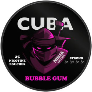 CUBA Bubblegum 30mg Nicotine Pouches
