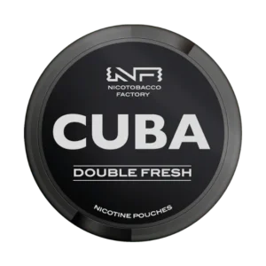 CUBA Double Fresh 43mg Nicotine Pouches