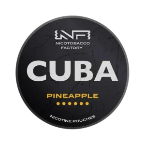 CUBA Pineapple 43mg Nicotine Pouches