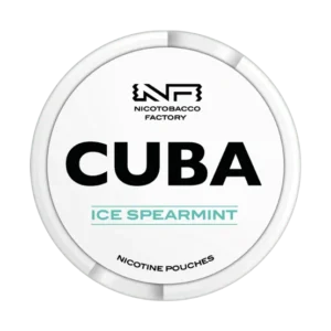 CUBA Ice Spearmint 16mg Nicotine Pouches