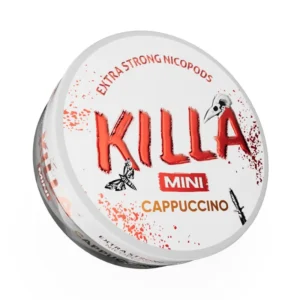 KILLA Mini Cappuccino 8.25mg nicotine pouch can