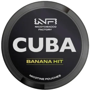 CUBA Banana Hit 43mg Nicotine Pouches