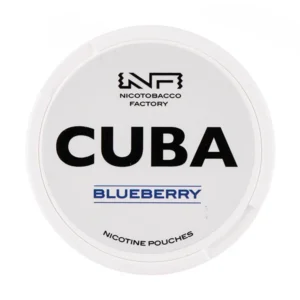 CUBA Blueberry 16mg Nicotine Pouches