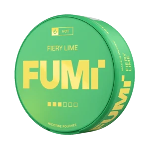 FUMI Fiery Lime Ultra nicotine pouch can