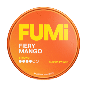 FUMI Fiery Mango Strong nicotine pouch can