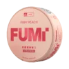 FUMI Fiery Peach Ultra Strong slim nicotine pouch can