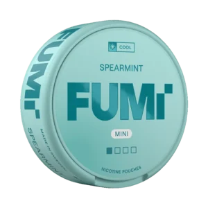 FUMI Spearmint Mini nicotine pouch can