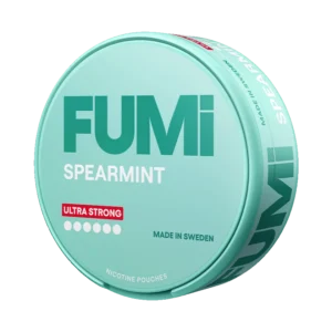 FUMI Spearmint Ultra Strong slim nicotine pouch can