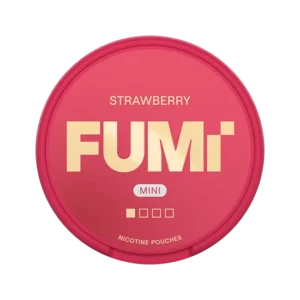 FUMI Strawberry Mini nicotine pouch can