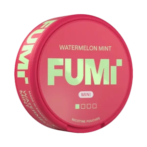 FUMI Watermelon Mint Mini nicotine pouch can