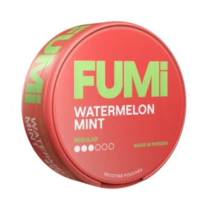 FUMI Watermelon Mint Regular slim nicotine pouch can