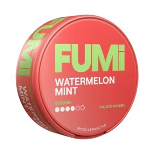FUMI Watermelon Mint Strong slim nicotine pouch can
