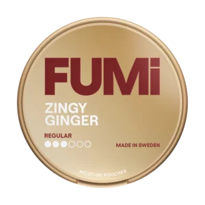 FUMI Zingy Ginger Regular slim nicotine pouch can