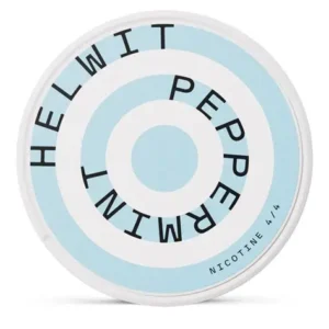HELWIT Peppermint 6mg nicotine pouch can