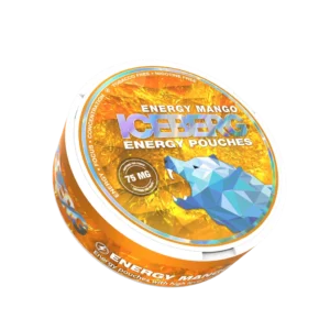 ICEBERG Energy Mango (75mg Caffeine) Nicotine Pouches