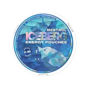 ICEBERG Energy Menthol (75mg Caffeine) Nicotine Pouches
