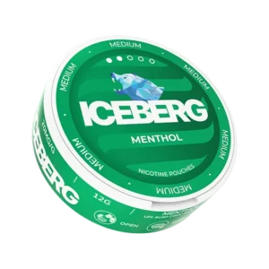 ICEBERG Menthol Medium 20mg Nicotine Pouches
