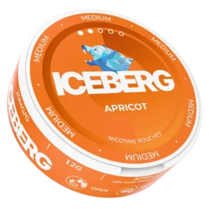 ICEBERG Apricot Medium 20mg Nicotine Pouches