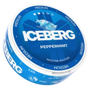 ICEBERG Peppermint Medium 20mg Nicotine Pouches