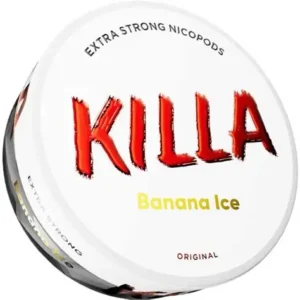 KILLA Banana Ice 16mg nicotine pouch can
