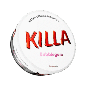 KILLA Bubblegum 16mg nicotine pouch can
