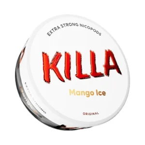 KILLA Dry Mango Ice 9.9mg nicotine pouch can