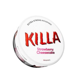 KILLA Strawberry Cheesecake 16mg nicotine pouch can