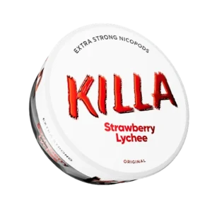 KILLA Strawberry Lychee 16mg nicotine pouch can